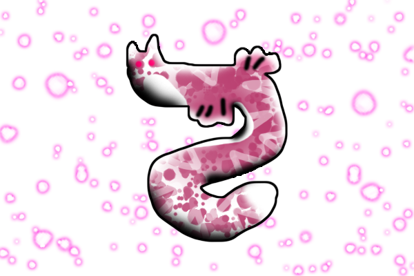 A recently hatched player dragon